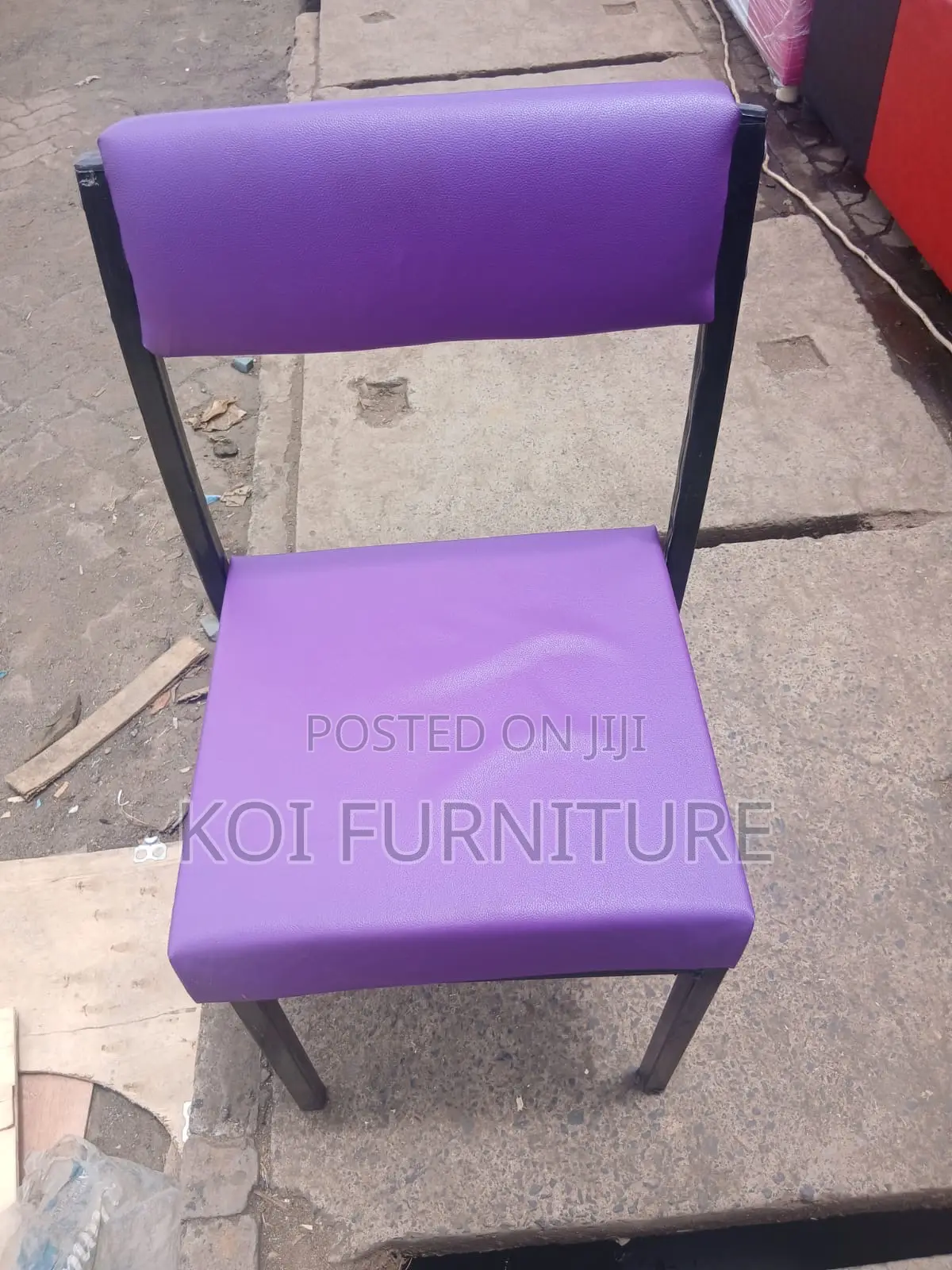 Office Chair : Catalina Modern Visitor Chair With Leather Upholstery