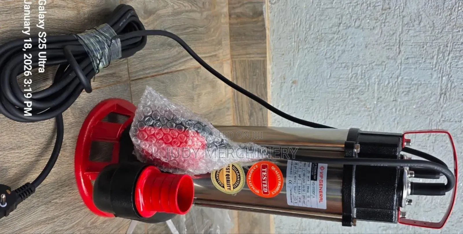 General Sewage Pump 1.0hp