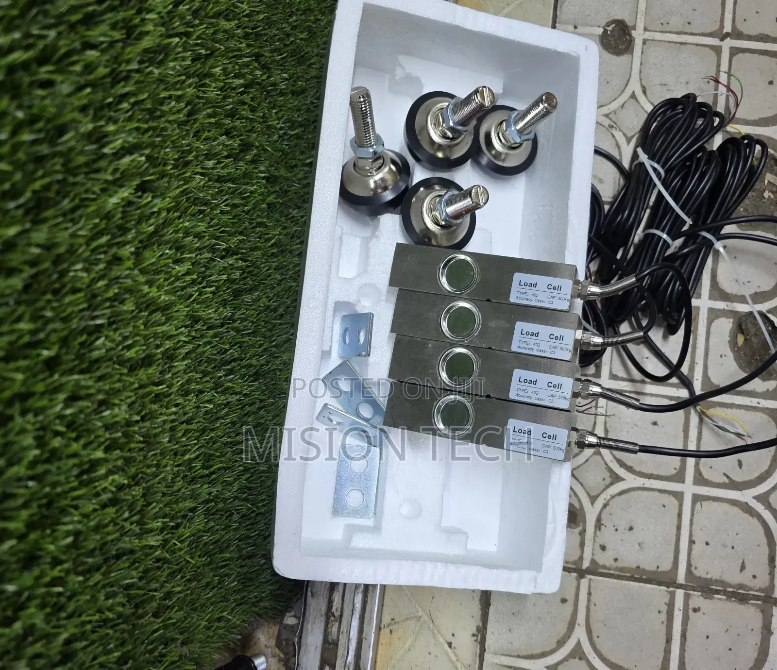 Load Cell Set 500kgs 