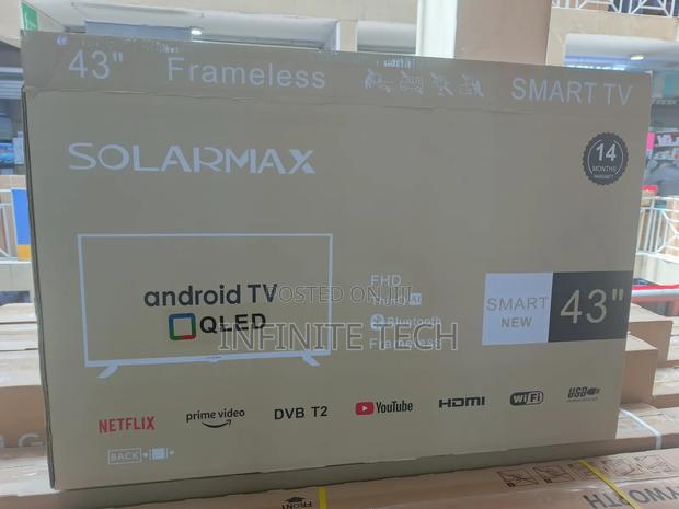 Solarmax 43 Inches Android Smart Tv FHD - thumbnail 2