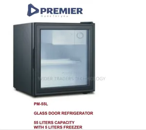 Premier Pm-55l Glass Door Refrigerator
