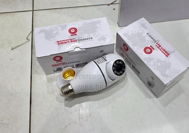 Single Lens Bulb V380 PTZ Wifi Camera 360 Degrees