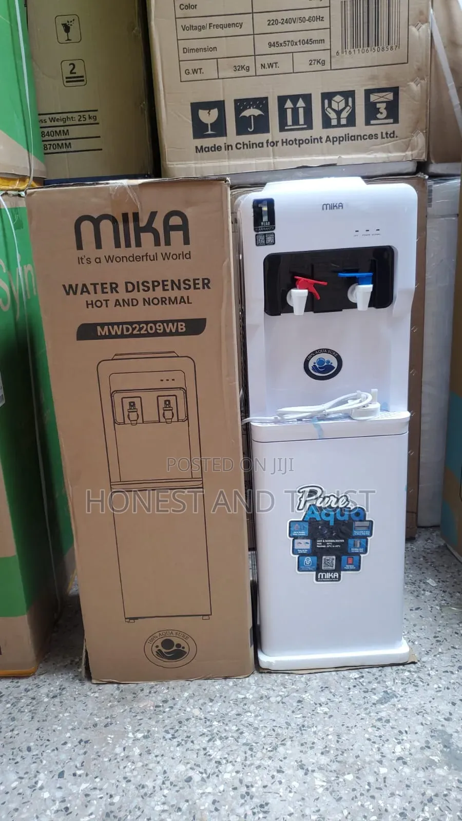 Mika Free Standing Water Dispenser