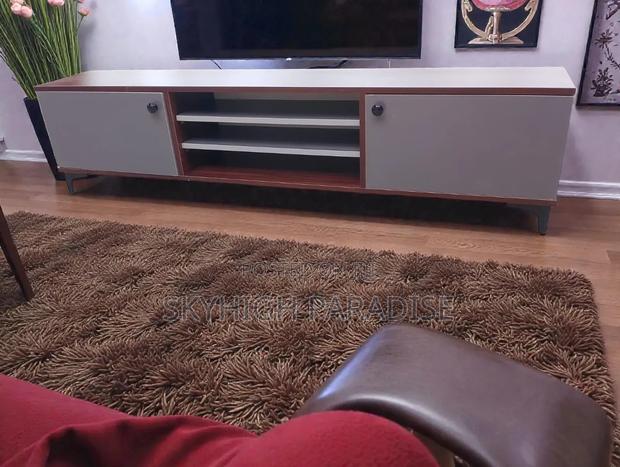 Dark Walnut 6ft Tv Stands - main view