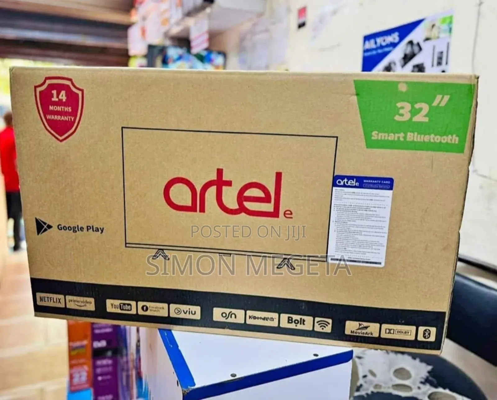 32 Inches Artel Smart Android Digital Tv With Bluetooth