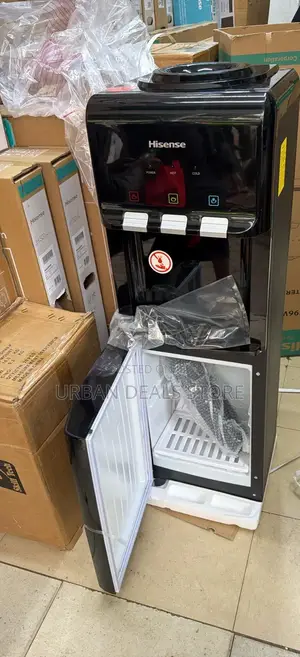 Hisense Black 3taps Hot,Normal and Cold Dispenser
