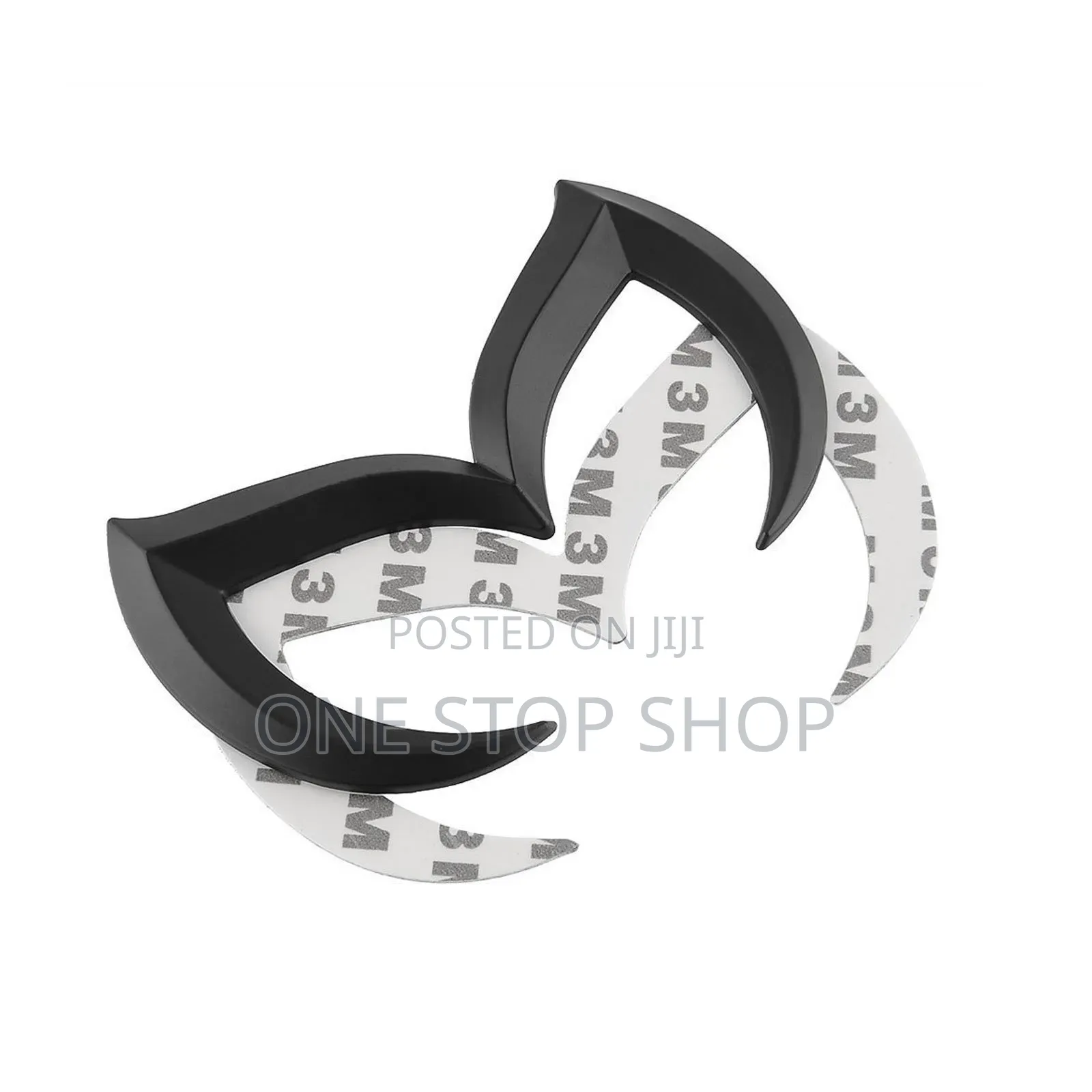 Black Mazda Batman Emblem Logo Evil Badge Symbol