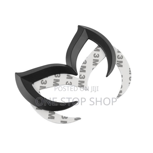 Black Mazda Batman Emblem Logo Evil Badge Symbol