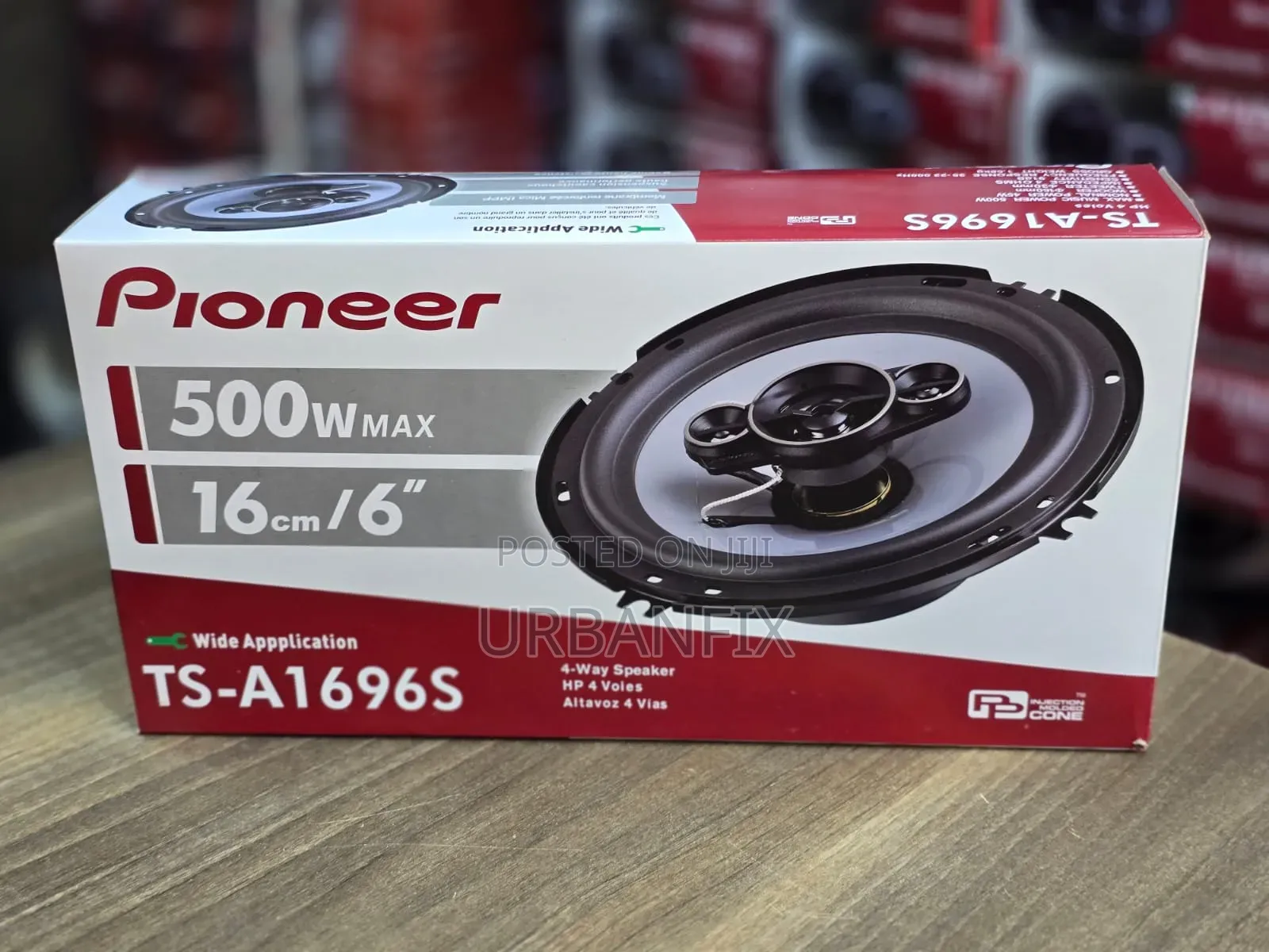 Pioneer 6.5 Inches 500watts Powerful Midrange Speakers- A Pair