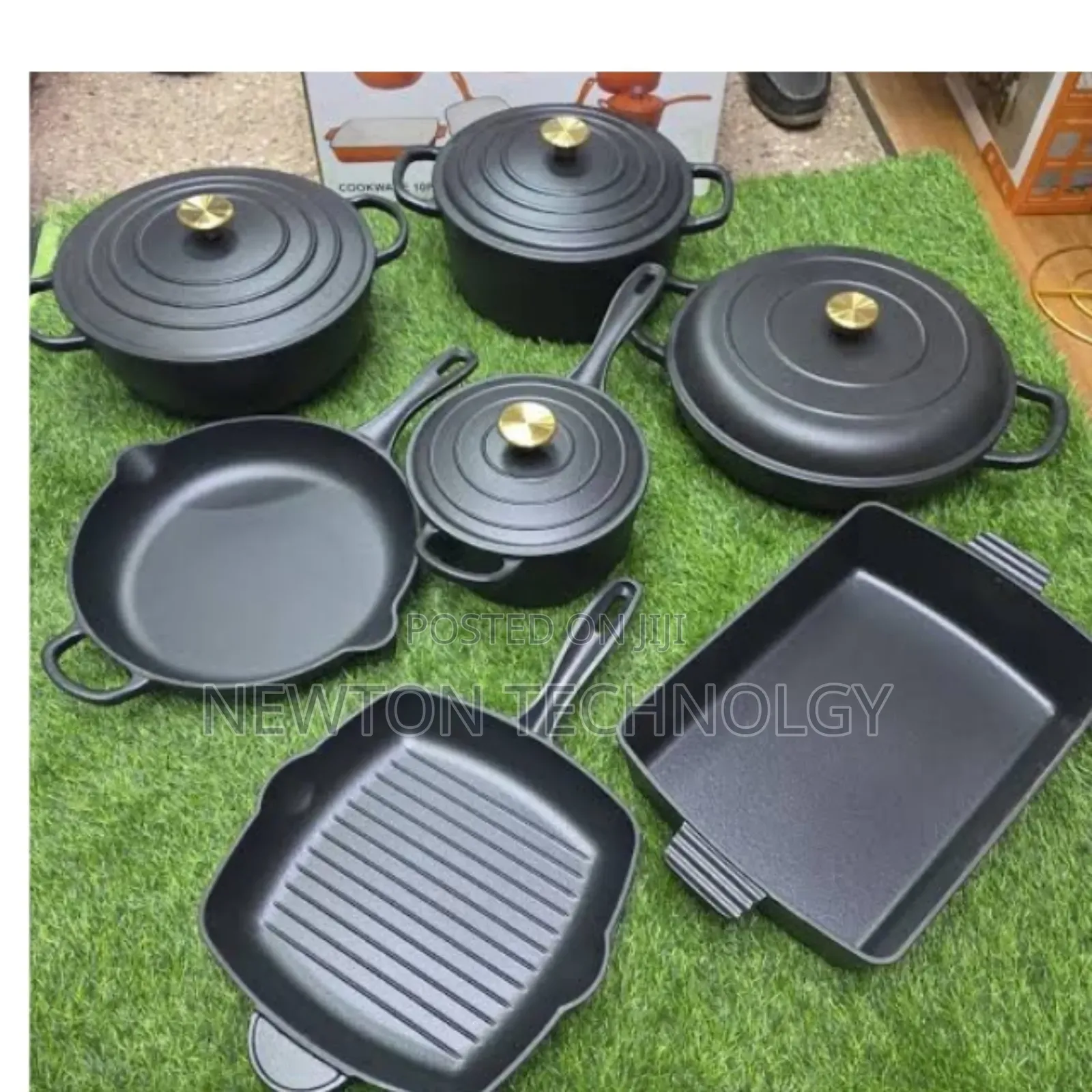 The Cast Iron Cooking Pot - Enamel Multi-Purpose Pot for Kitchen
