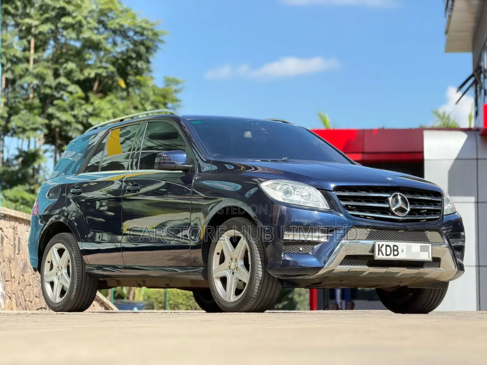Mercedes-Benz M Class ML 350 BlueTEC 4Matic 2013 Blue