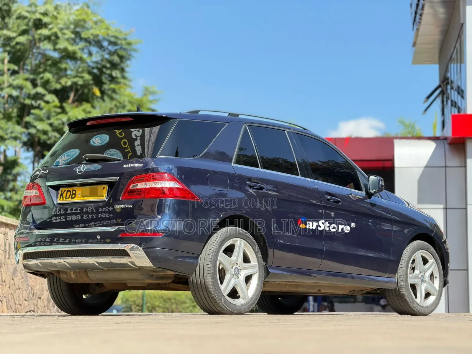 Mercedes-Benz M Class ML 350 BlueTEC 4Matic 2013 Blue