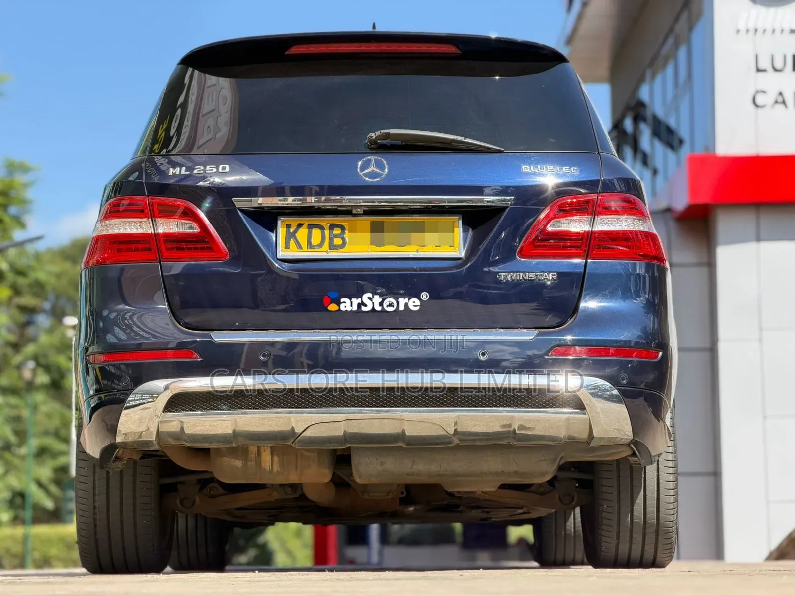 Mercedes-Benz M Class ML 350 BlueTEC 4Matic 2013 Blue