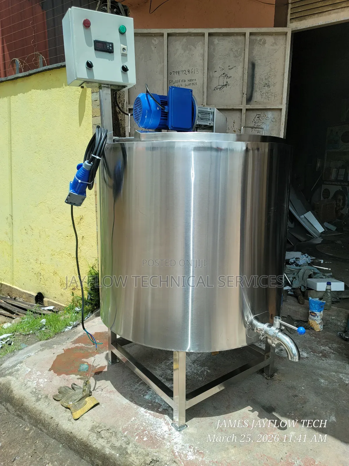 Steam Milk Pasteurizer