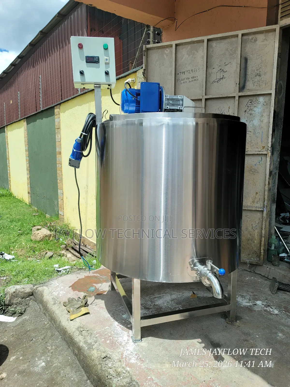 Steam Milk Pasteurizer