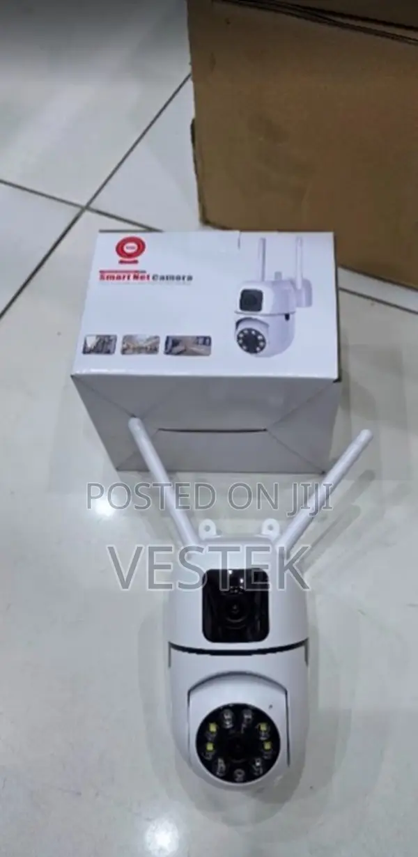 Dual Lens 4mp Dual Lens Wifi Camera Home Security Night Vision Wifi