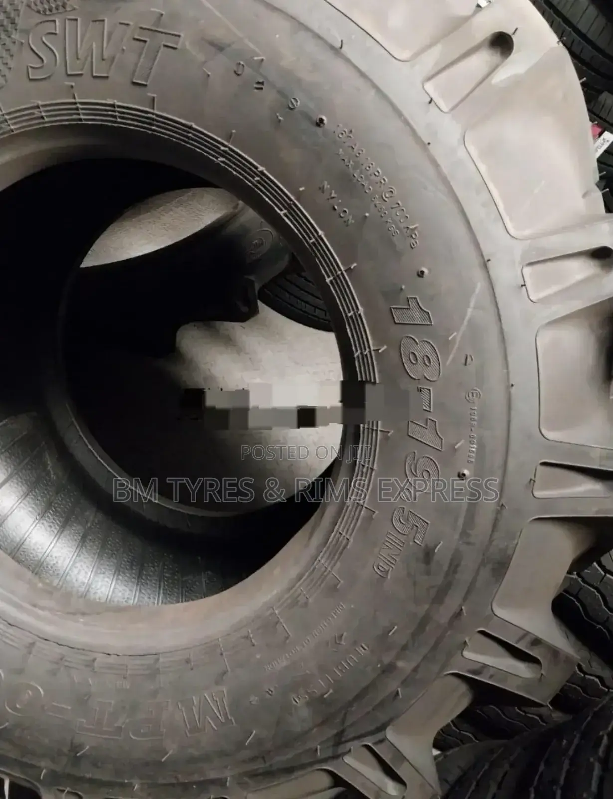 18-19.5 Speedways Tyres (Tractor). India.