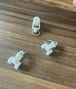 Plastic Silent Drapery Curtain Track Sliding Runners