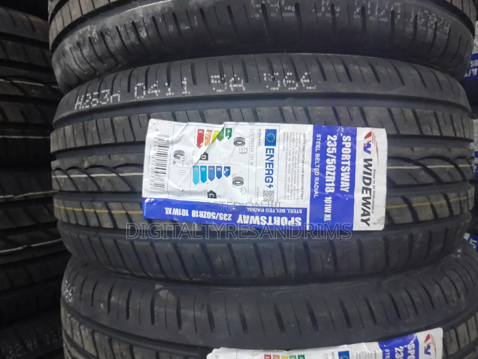 235/50r18 Wideway Tyres Brand New