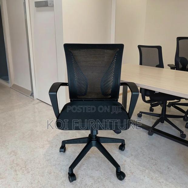 Office Chairs; Mesh Clerical Office Fabric Chairs