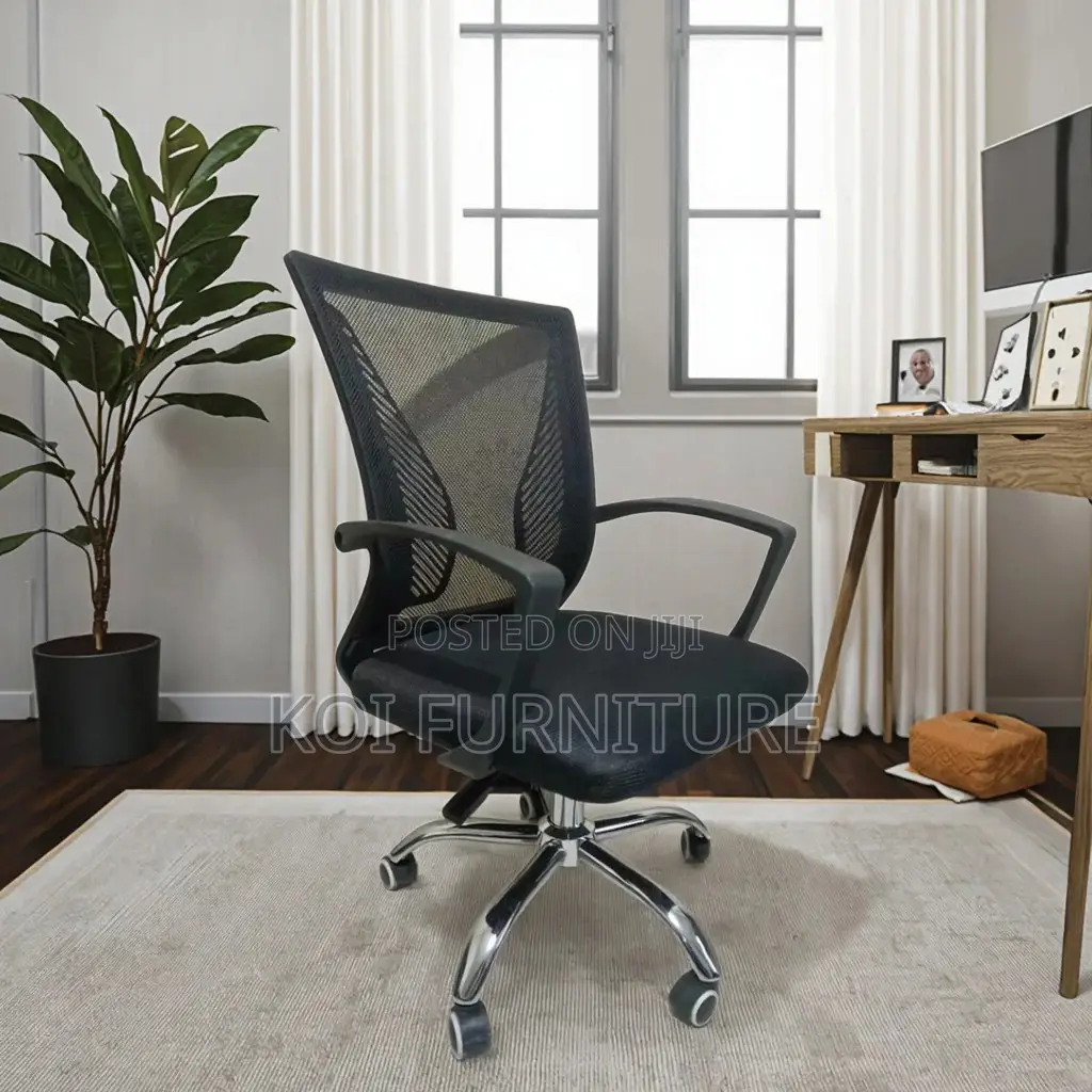 Office Chairs; Mesh Clerical Office Fabric Chairs