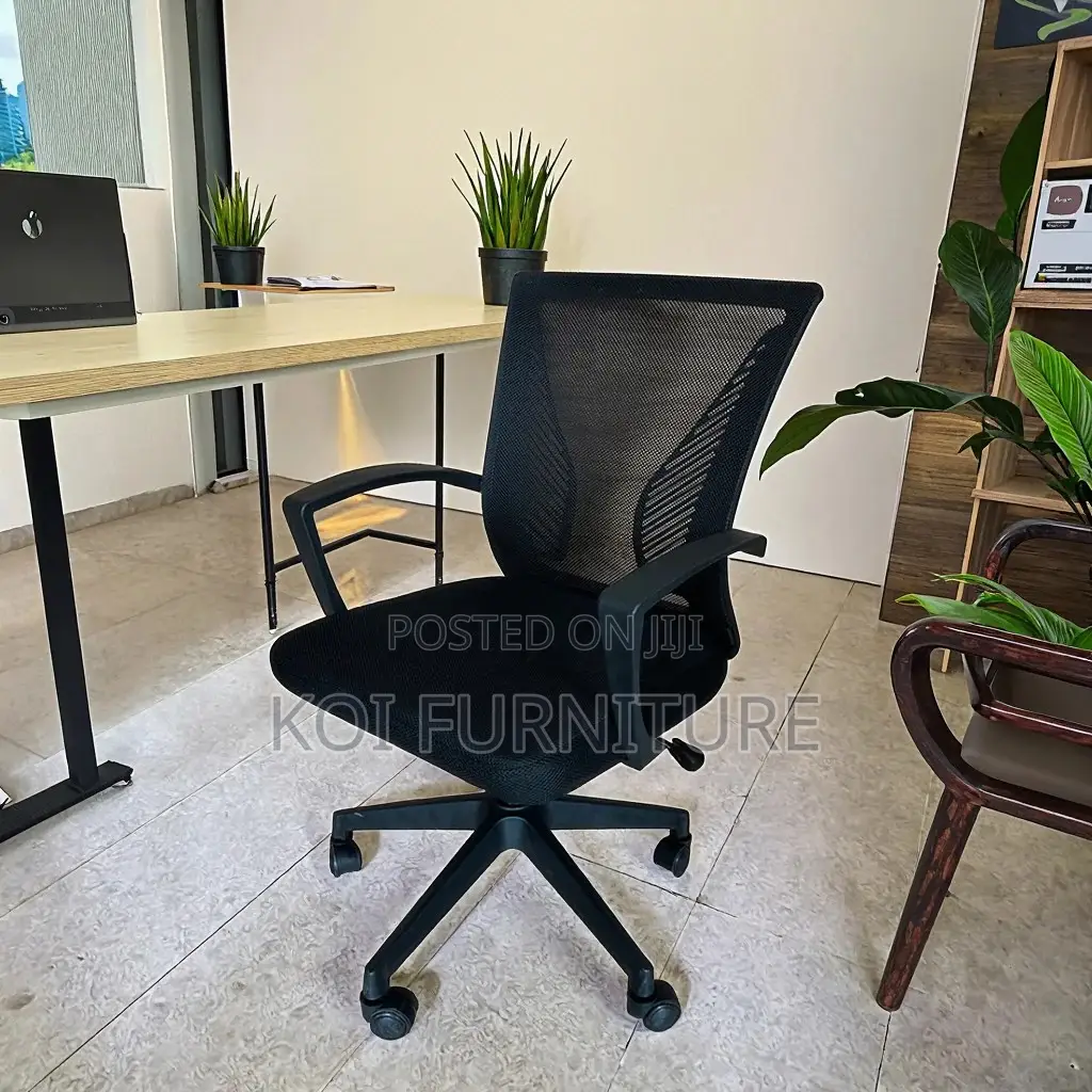 Office Chairs; Mesh Clerical Office Fabric Chairs