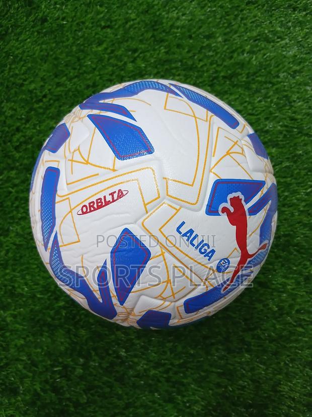 Puma Orbita Blue White La Liga Ball - Football
