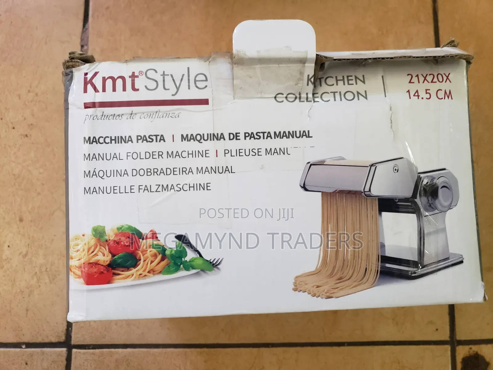 Pasta Machine / KMT Style Manual Pasta Machine