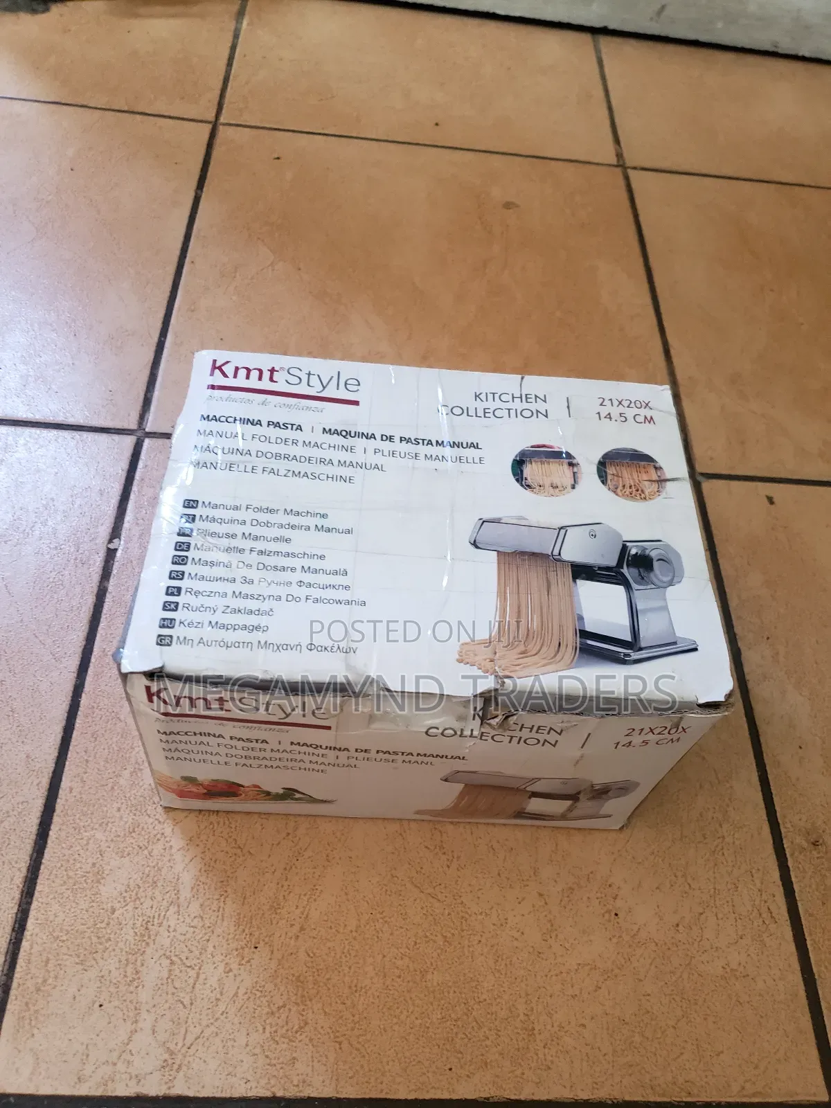 Pasta Machine / KMT Style Manual Pasta Machine