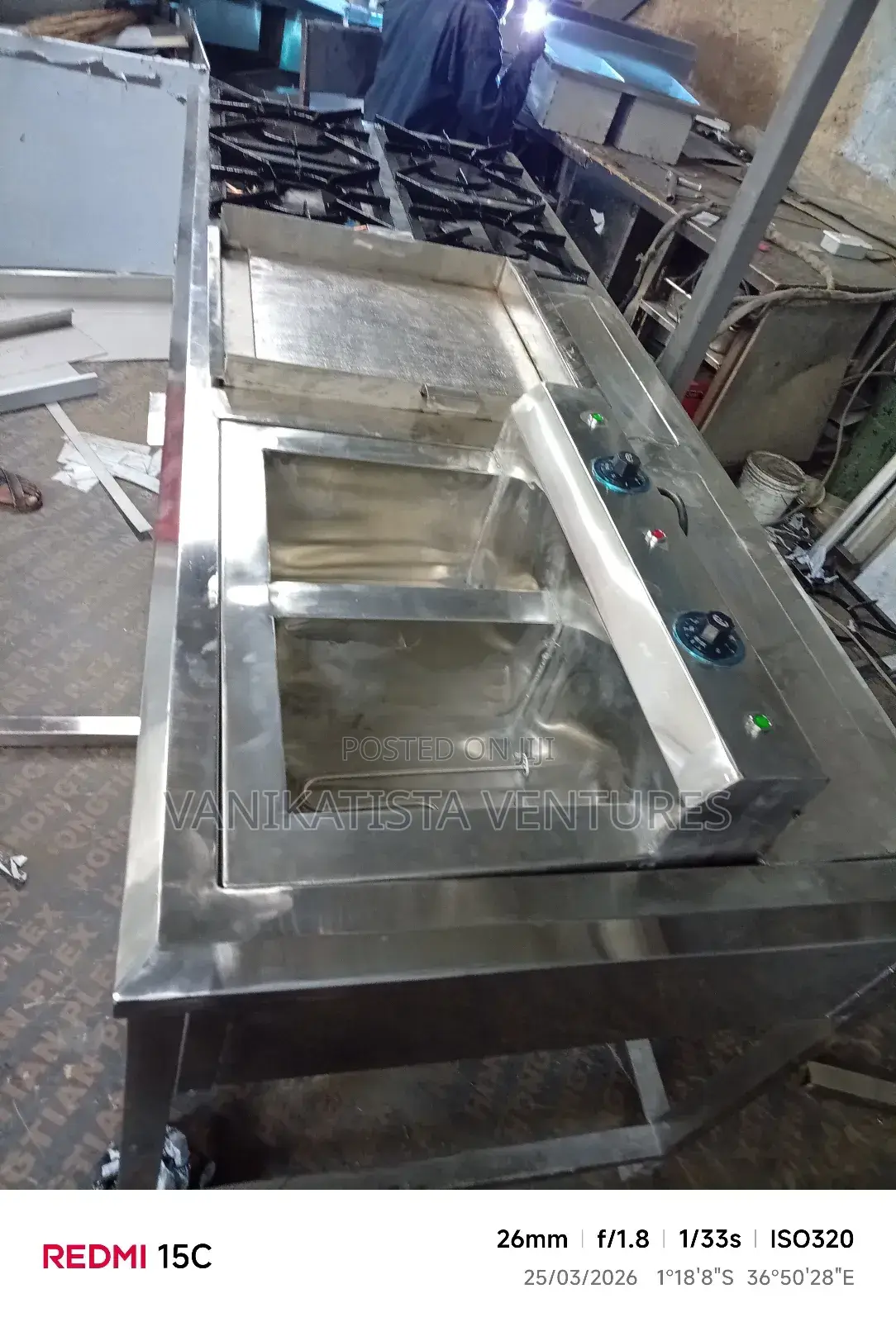 Restaurant Jiko, Combined Gas Cooker