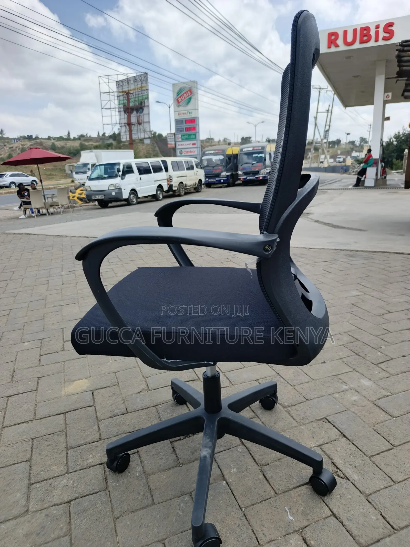 Swivel Mid-Back Ergonomic Computer Chair