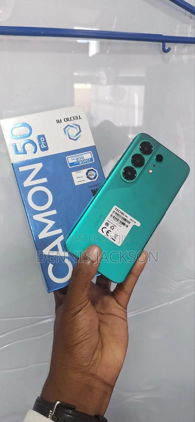 New Tecno Camon 50 Pro 256 GB Green