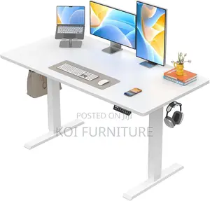 Office Desk; Top Wide Height Range Adjustable Office Desk