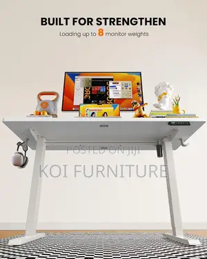 Office Desk; Top Wide Height Range Adjustable Office Desk