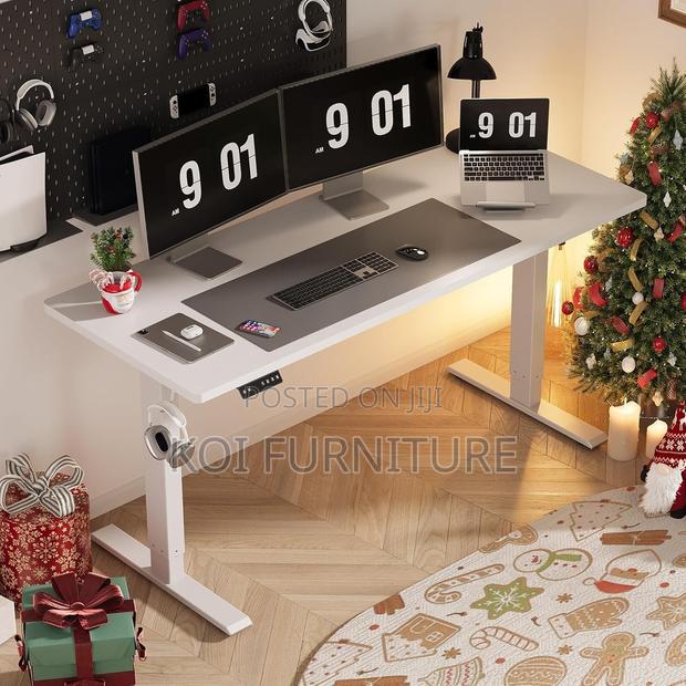 Office Desk; Top Wide Height Range Adjustable Office Desk - thumbnail 7