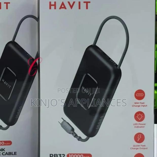 Havit Pb32 *22.5w 10,000mah* Power Bank - thumbnail 2
