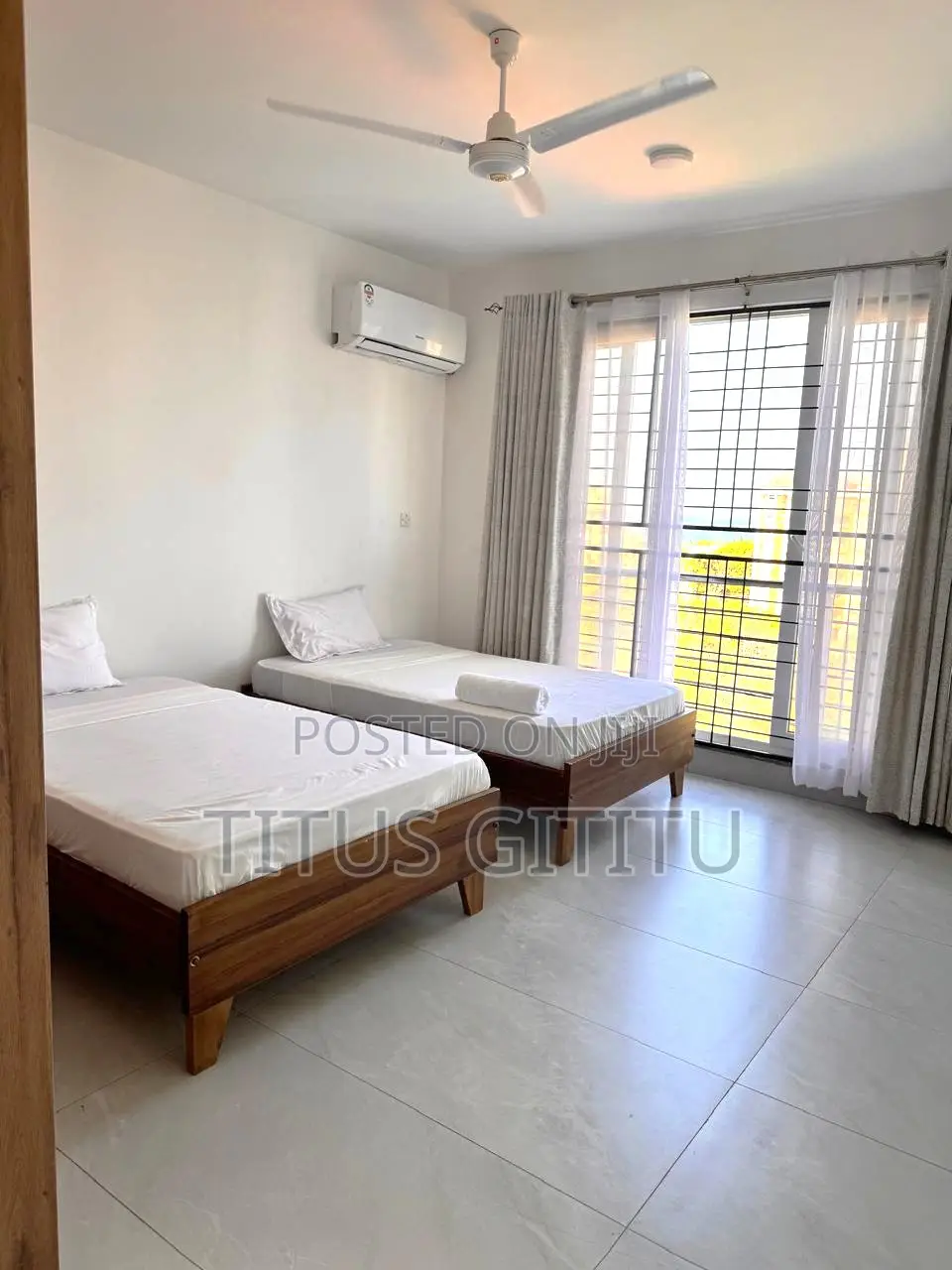 Beachview 2 Bedroom Nyali | Ac All Rooms | Sea View | Walk to Beach |