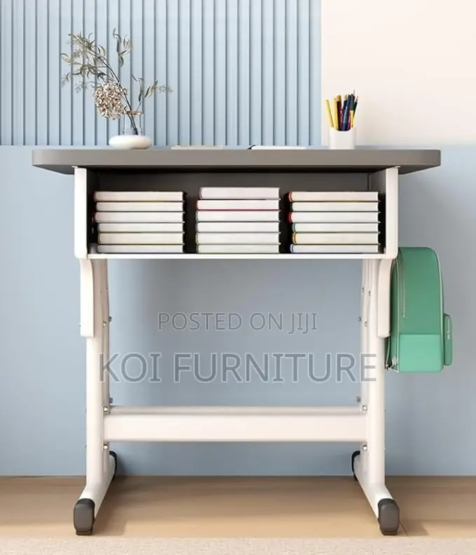 Home Desks; Adjustable Contemporary Desk Chair Set for Studies