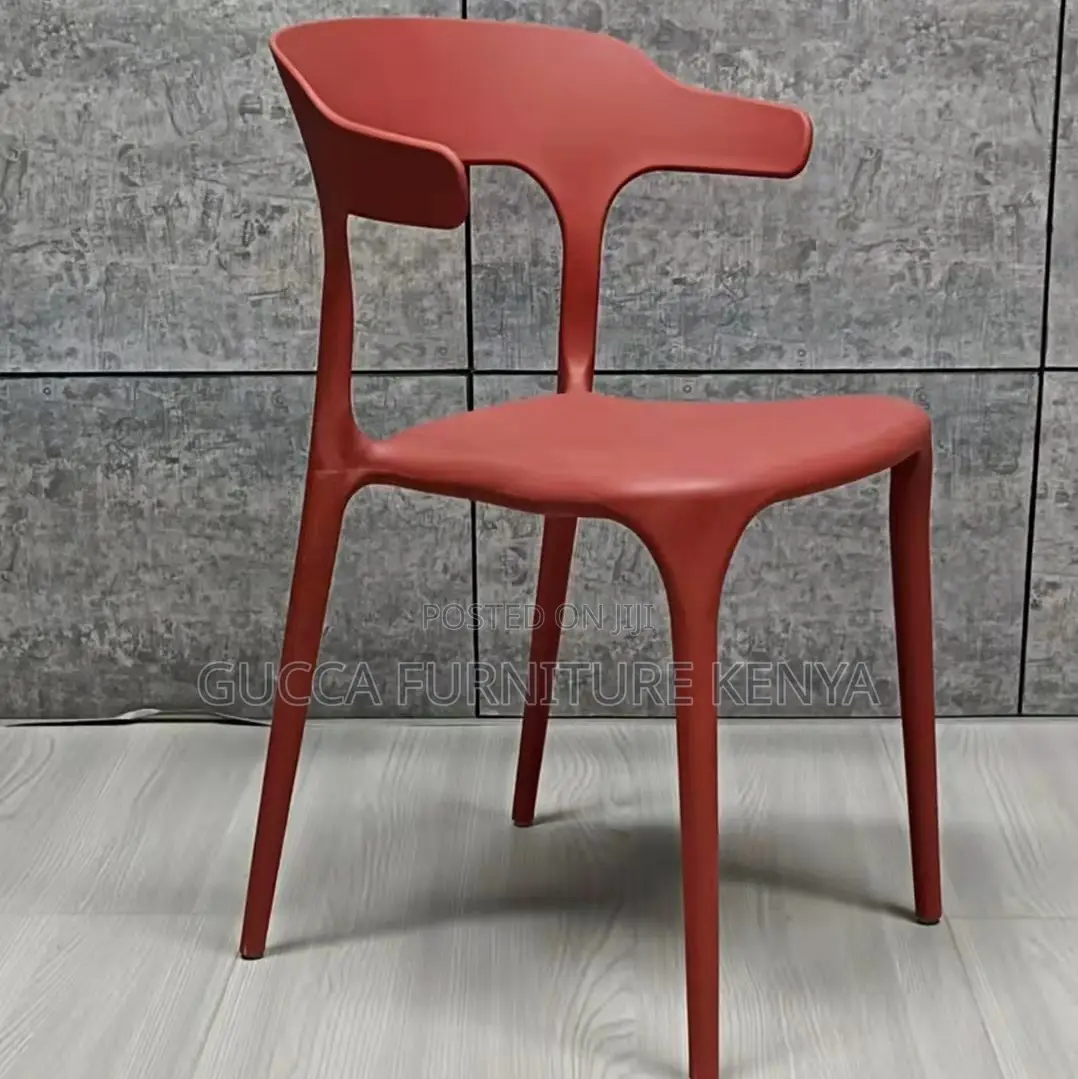 Multi-Purpose Stackable Armless Plastic Dining Chair