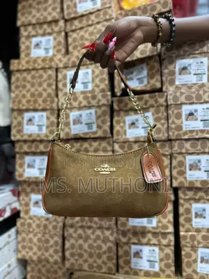 Velvety Coach Teri Mini Crossbody Bag.