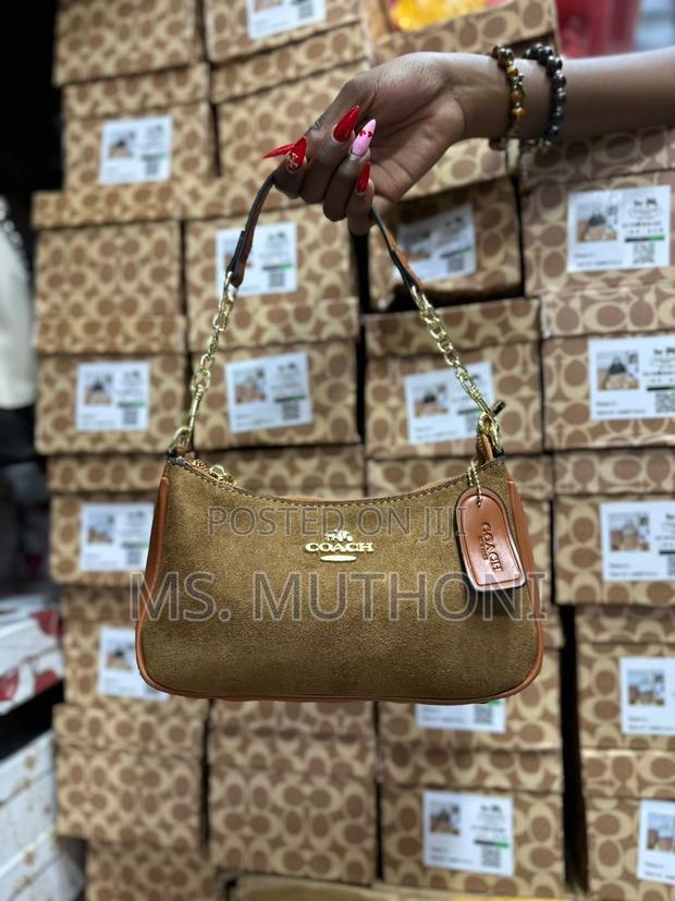 Velvety Coach Teri Mini Crossbody Bag.