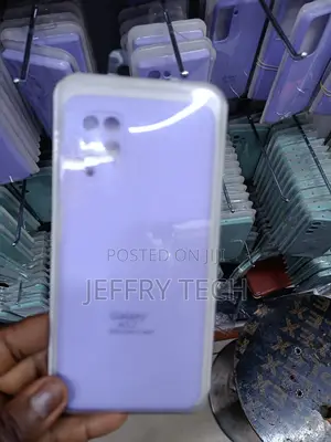 Leton Samsung Galaxy A12 5g Liquid Silicone Case With Fiber Lining