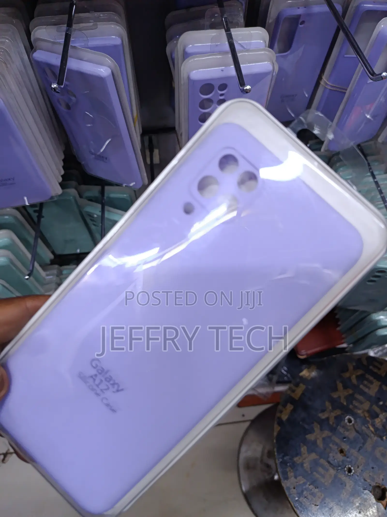 Leton Samsung Galaxy A12 5g Liquid Silicone Case With Fiber Lining