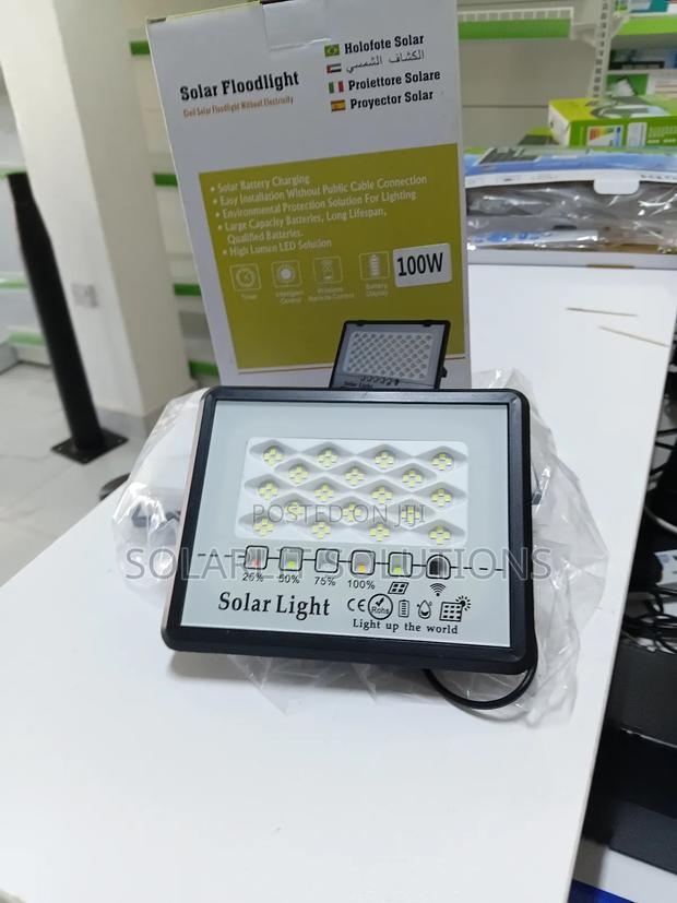 100w Solar Floodlight - thumbnail 2