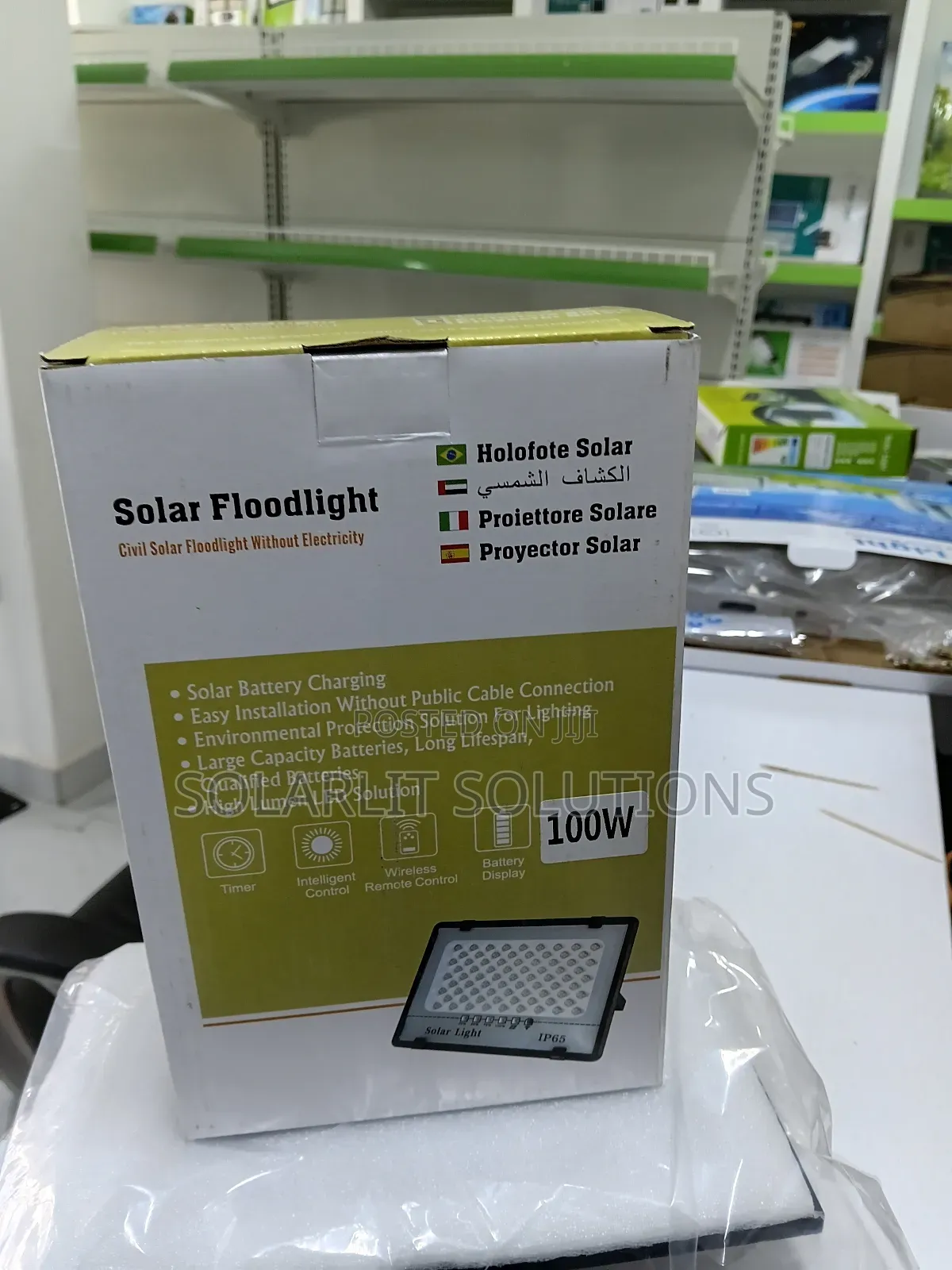 100w Solar Floodlight
