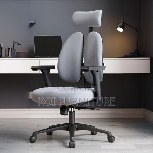 Office Chairs; Orthopedic High Back Executive Office Comfort Seat - thumbnail 4