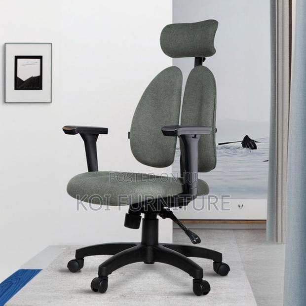 Office Chairs; Orthopedic High Back Executive Office Comfort Seat - thumbnail 5