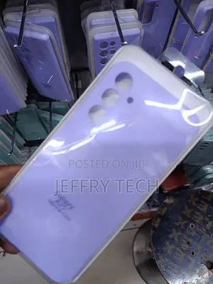 Casotec Samsung Galaxy A25 Liquid Silicon Flexible Bumper Case-Purple