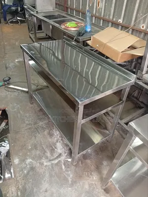 Heavy Duty Stainless Steel Worktop.