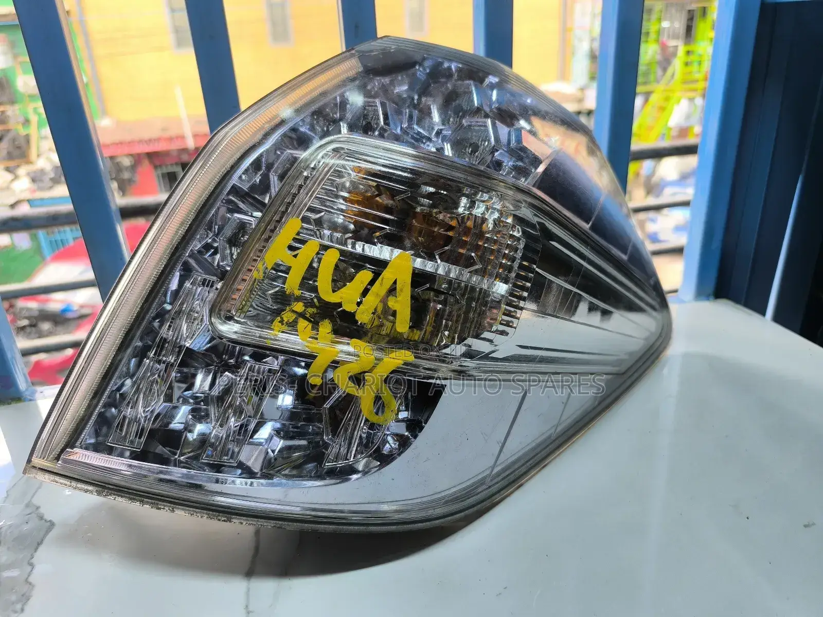 Honda Fit Shuttle Hybrid Clear Taillights